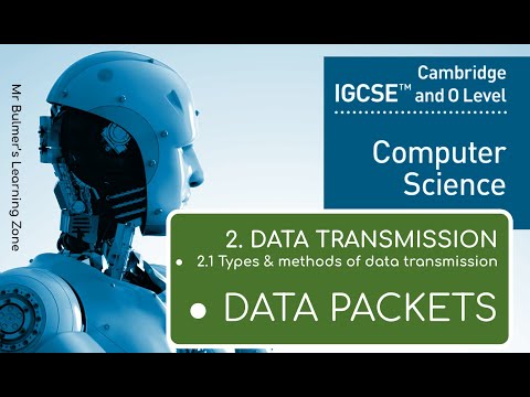 IGCSE Computer Science 2023-25 - (2a) Data Transmission - DATA PACKETS (Video 1)