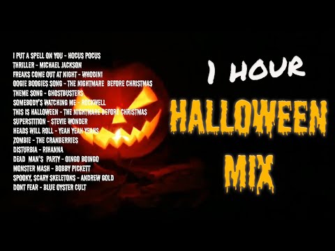 Best 1 HOUR 🎃 Halloween Mix 2022 🎃 - Playlist For Halloween Parties and Trick - or - Treating 👻🍬