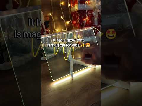 ✨ This LED board is the perfect gift for kids this Christmas 🎄🎁. #kids #children #mom #drawing #fyp