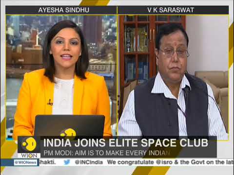 V.K Saraswat: India capable of space wars now