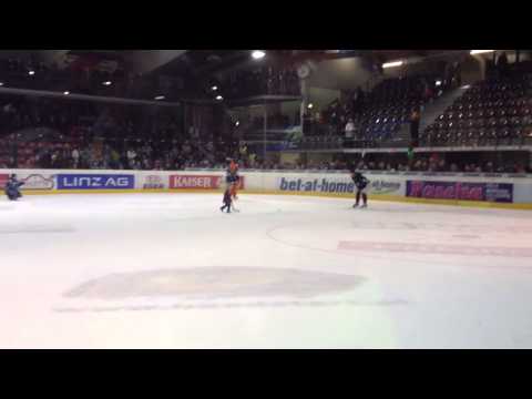 EHC Liwest Black Wings Linz - Hudson Hisey  (23.12.2012 @ Keine Sorgen Arena Linz)