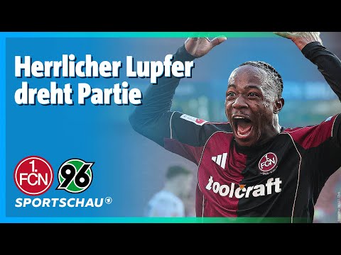1. FC Nürnberg - Hannover 96 Highlights 2. Bundesliga, 17. Spieltag | Sportschau Fußball