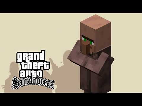 Minecraft Villager raps 'Welcome to San Andreas' (AI Cover)