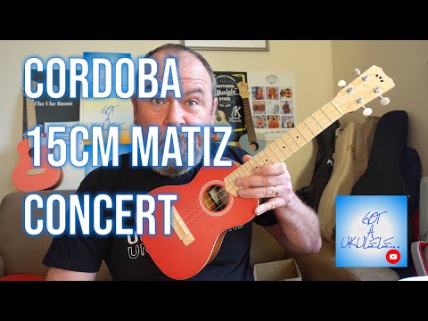 Cordoba 15CM Matiz Concert Ukulele, Classic Blue - Gigbag Included image 7