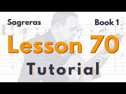 Julio Sagreras - Book 1 Lesson 70 - Lessons - Guitar