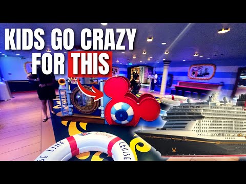 Disney Wish Kids Club COMPLETE Tour (Oceaneer Club)