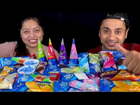 IceCream Asmr Eating Challenge | Ice Cream Party | Unlimited Ice Cream Eating Challenge |