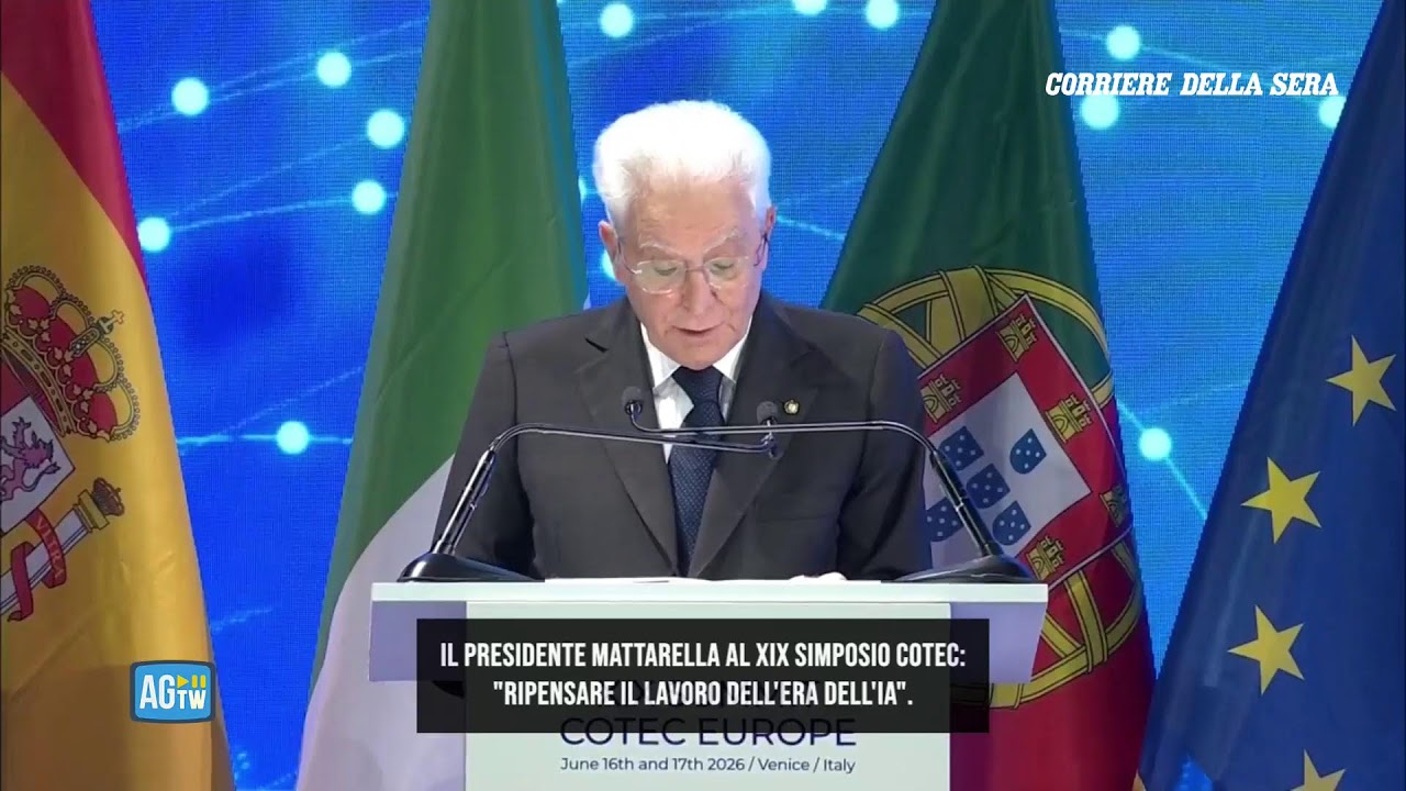 IA, Simposio Cotec a Venezia con Mattarella