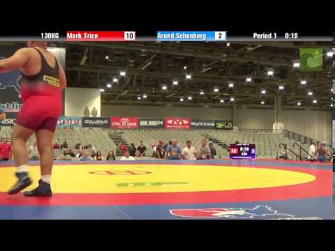 C Division 130KG - Mark Trice vs. Arond Schonberg