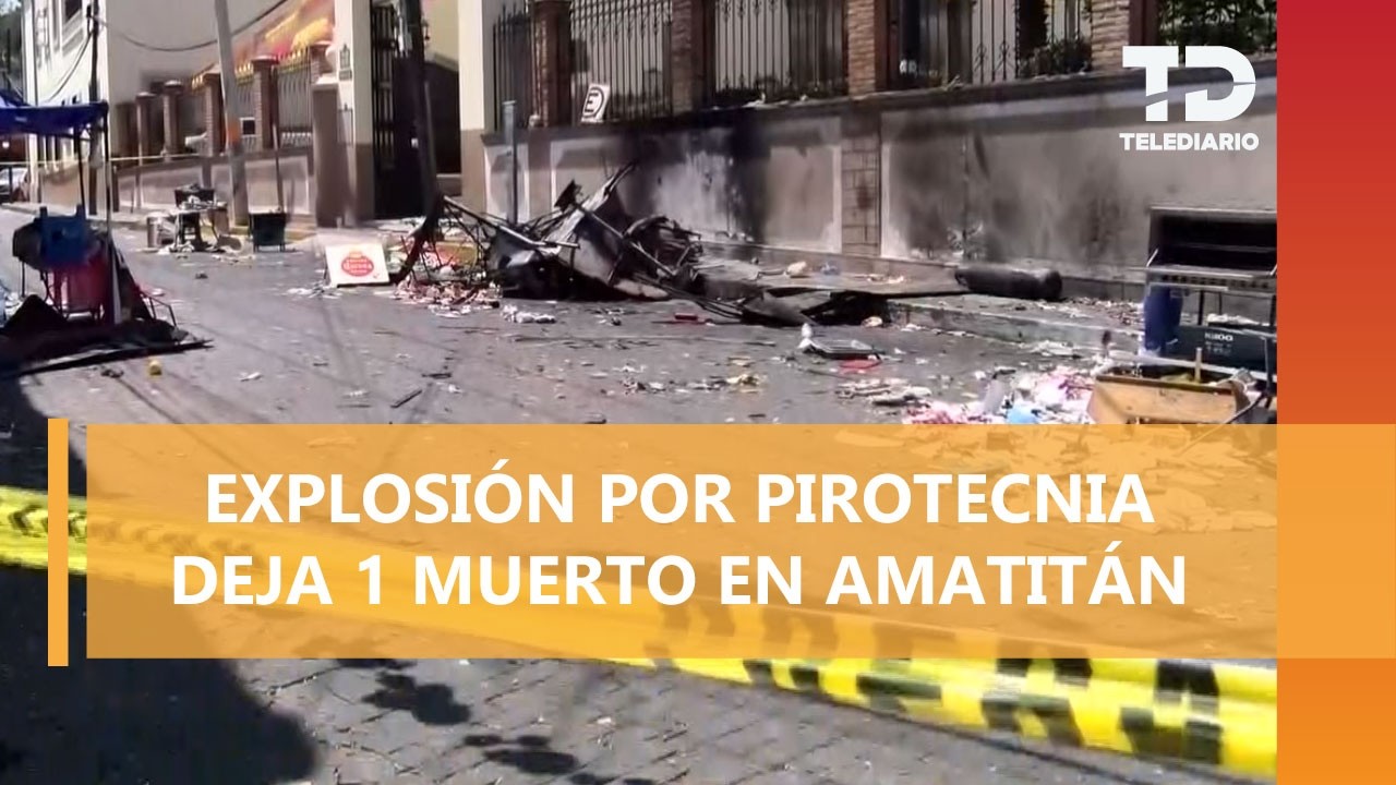 Pirotecnia genera explosión en iglesia de Amatitán, Jalisco; reportan 1 muerto