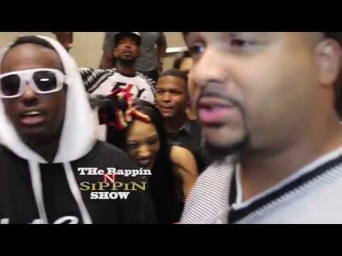 Rappin N Sippin Show:Da Entourage,Interviews and Performance from ImissUSLparty7 2015