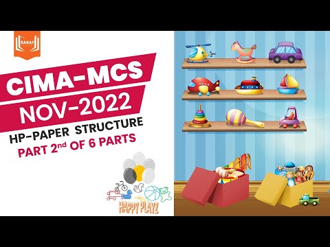 CIMA MCS Nov 2022  |  HP - Paper Structure