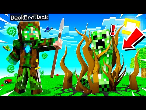 Playing as MAGIC DRUIDS in MINECRAFT! (strong)