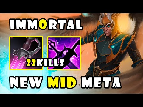How to Play Skywrath Mage Pro Mid Deleted Everyone with Immortal | Gameplay - Dota 2 7.40