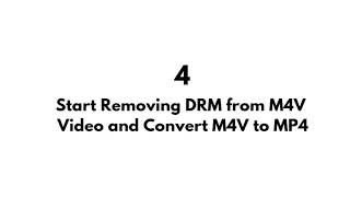 How to Remove DRM from iTunes Movies and Convert M4V to MP4?