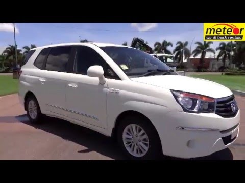 Thumbnail for Meteor Car & Truck Rental - Ssangyong 'Stavic MPV Diesel 7'  7 seat minibus by Meteor (car)