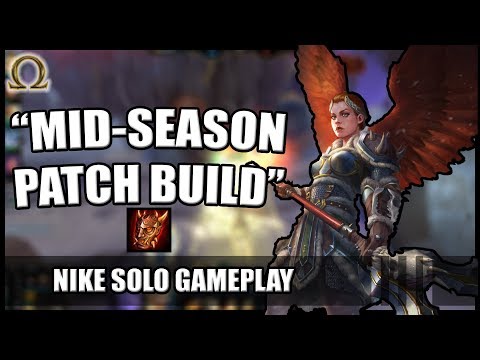 SMITE Nike - Solo - MID SEASON PATCH BUILD (Build in Description)