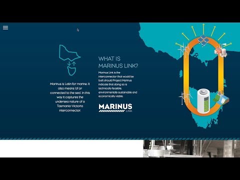 Marinus Scrolling Website Created with InDesign & in5
