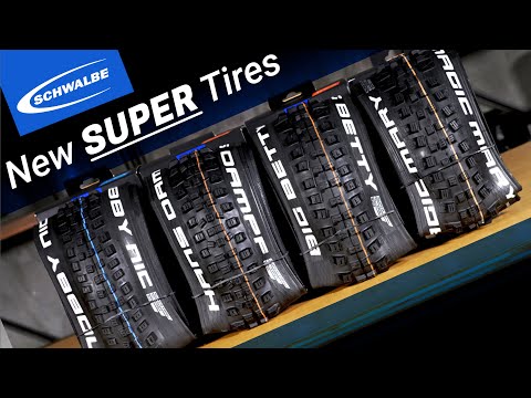 Schwalbe SUPER Tires: Magic Mary, Big Betty, Hans Dampf, & Nobby Nic V2