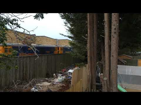 GBRF Light engine 73961+73962 (unnamed)+Dick Mabbutt 😂zooom past Bellingham!