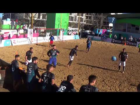 Argentino de Rosario 5 Huracan 4, Final de Fútbol  Playa, Apertura 2018