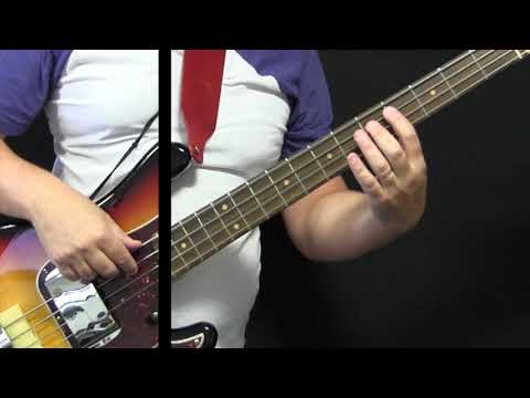 How To Play Bass Beginner's Songs Stir It Up Part 2 of 3