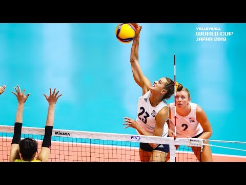 Волейбол Kelsey Robinson — Best Outside Spiker | World Cup Dream Team 2019