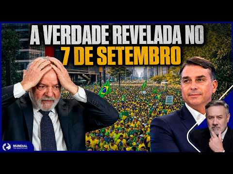 Público LOTA a avenida e PEDE saída de LULA e MORAES #7desetembro #avenidapaulista #flaviobolsonaro