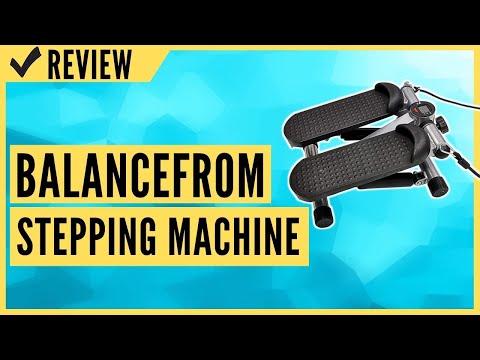 BalanceFrom Adjustable Stepper Stepping Machine with Resistance Bands Review