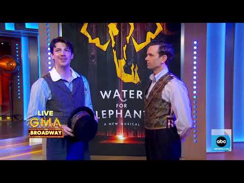 The cast of WATER FOR ELEPHANTS performs "The Lion Has Got No Teeth" on Good Morning America