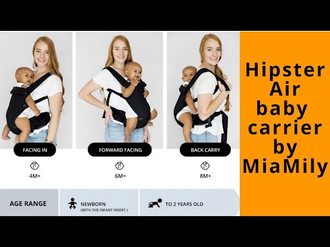 Miamily Hipster Air inflatable travel baby carrier
