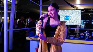 Claudia Barretto performed her new single "Finally Found It" at adicolor Launch