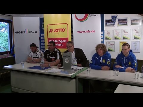 Die Pressekonferenz zum Pokalfinale 2014/2015 | ELBKICK.TV