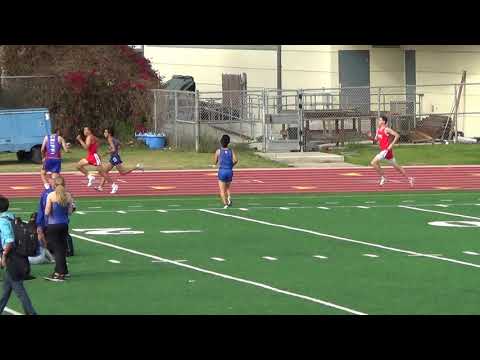 JVB 800m vs Fountain Valley 3-21-18 - Los Alamitos Boys