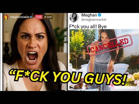 Meghan Markle TOLD US To "F**K OURSELVES" On LIVE?!