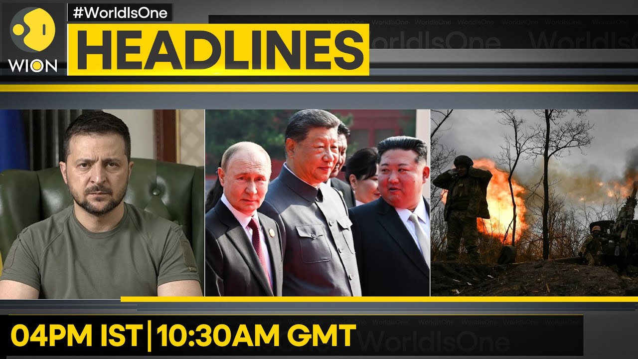 Russian Logistics Centre With China, N Korea | Russian Forces Advancing In Pokrvosk | WION Headlines