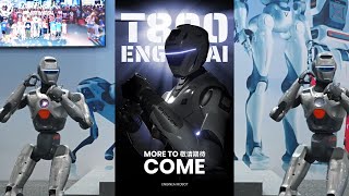 🤖 ENGINEAI T800 Launch: 6 ft Steel Giant Built for Combat & Heavy Loads. #robotics #t800 #engineai