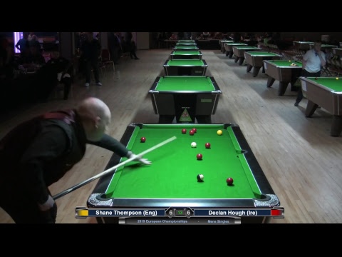 2019 Mens  European Championships - Shane Thompson (Eng) v Declan Hough (Ire)
