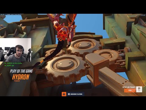 HYDRON GODLIKE AIM AS WIDOW - POTG! OVERWATCH 2 TOP 500 SEASON 7
