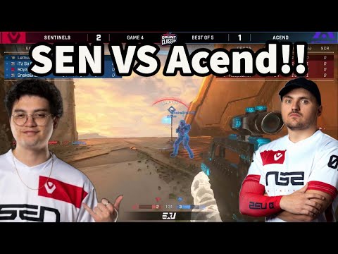 Sentinels Crazy Close CTF Against Acend In eUnited Grunt Classic Tournament!!
