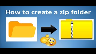 How to create a zip folder and send via email
