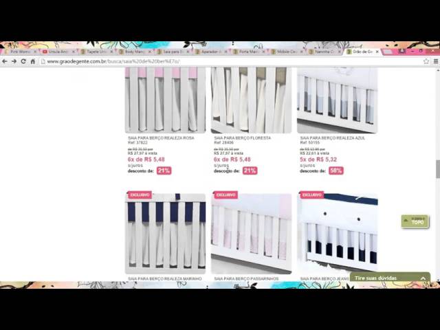 COMO COMPRAR ENXOVAL DE BEBÊ ONLINE NA GRÃO DE GENTE