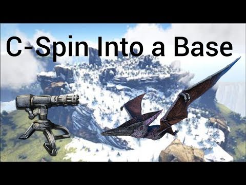 C-Spinning into a base and wiping it on Center 125 - Ark: Official PVP