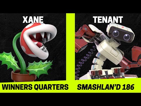 SmashLAN'd 186 Winners Quarters - xane (Piranha Plant) vs Tenant (R.O.B.) - SSBU Tournament