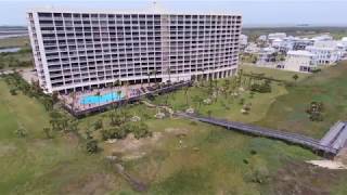 Drone - Golden Beaches of Galveston, Texas