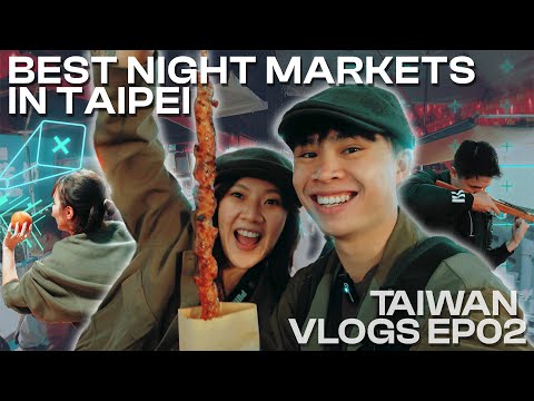Os 5 melhores mercados noturnos em Taipei? | Taiwan Vlog EP2