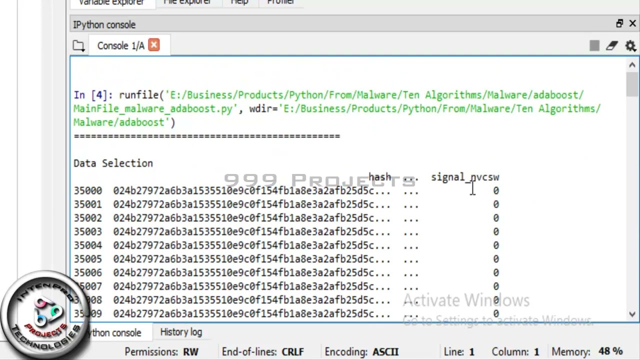 Malware Prediction System Using Python In Data Mining