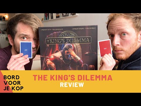 The King's Dilemma Board Game Review - Choosing Between Game of Thrones