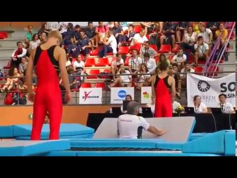 World Cup Loulé - Simon De Backer & Joris Geens (BEL) - Trampoline Synchro