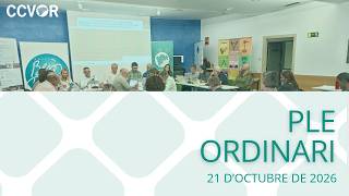 Ple ordinari 21/10/2026